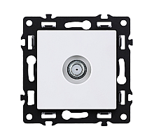 Розетка TV, белый Kollinger Asthetik AS-020WH