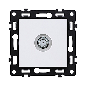 Розетка TV, белый Kollinger Asthetik AS-020WH