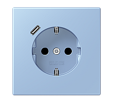 Розетка 2K+З USB Typ C Jung LC1520-18C207