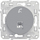 Розетка телефонная RJ12 Schneider Electric Odace S53R497