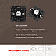 Розетка RJ45 Arte Milano 217.45-1.black