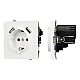 Механизм розетки с USB зарядкой Arlight SCT-TENDO-MUAA-SFPL-WH (230V, 16A) 054606