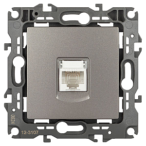 Розетка компьютерная RJ45 Эра 12-3107-16 Б0065716