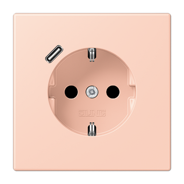 Розетка 2K+З USB Typ C Jung LC1520-18C234