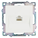 Розетка компьютерная RJ-45 Stekker Катрин белый GLS00-7107-01 39305