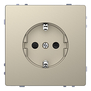 Розетка Schneider Electric Merten D-Life 16A с/з и шторками MTN2400-6033