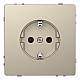 Розетка Schneider Electric Merten D-Life 16A с/з и шторками MTN2400-6033