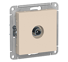Розетка TV оконечная 1DB Systeme Electric AtlasDesign Беж ATN000291