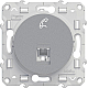 Розетка телефонная RJ12 Schneider Electric Odace S53R497