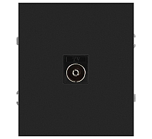 Розетка Эра Arktik 16-3101-05 TV одиночная антрацит Б0070468