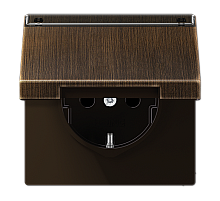 Розетка штепсельная Schuko Jung ME1520NAKLAT