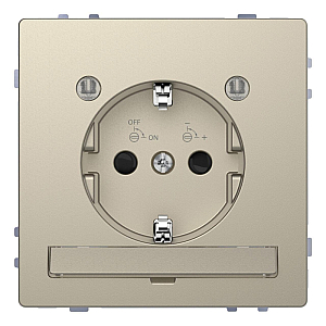 Розетка Schneider Electric Merten D-Life 16A с/з и LED модулем MTN2304-6033