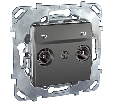 Розетка TV/FM Schneider Electric Unica MGU5.451.12ZD