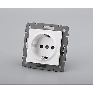 Механизм электрической розетки Arlight SCT-MEU1-PL-WH-V (250V, 16A) 049814