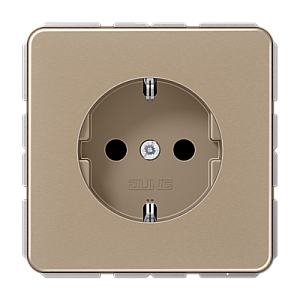 Розетка 2K+З Jung CD1520GB