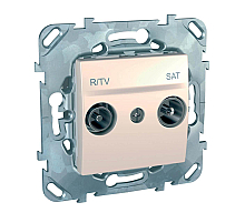 Розетка R-TV/SAT Schneider Electric Unica MGU5.454.25ZD