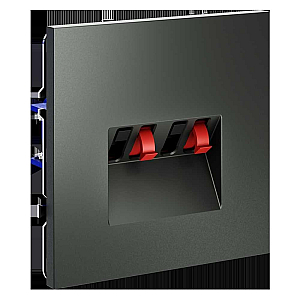 Розетка акустическая Voltum S70 VLS060306 (титан)