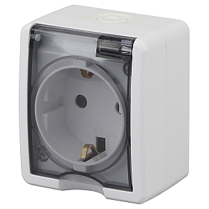 Розетка 2P+E со шторками и 2xUSB Эра 11-2402-01 Б0020714