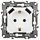 Розетка ЭРА Серия 12 12-4109-01М 2P+E 16A-250В штор. с 2xUSB 5В-3А белый матовый Б0065728