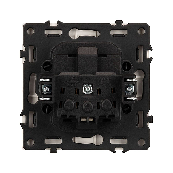 Розетка зк со шторками и крышкой софт-тач кашемир Arlight SCT-MCP-SFPL-CA (250V, 16A) 059440(1)