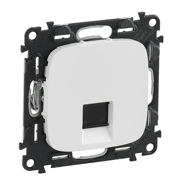 Информационная розетка RJ45 Legrand Valena Allure белая 753740