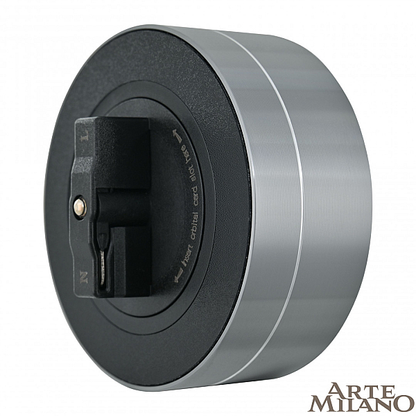 Трековая розетка Arte Milano Am-track-sockets 380011TS/USBx2 Grey