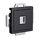 Розетка HDMI Systeme Electric AtlasDesign Карбон механизм ATN001080