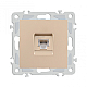 Розетка RJ45 Arte Milano 206.45-1.shampan
