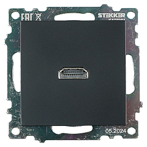 Розетка HDMI 2.1 Type A Stekker Катрин GLS00-7118-05 50062