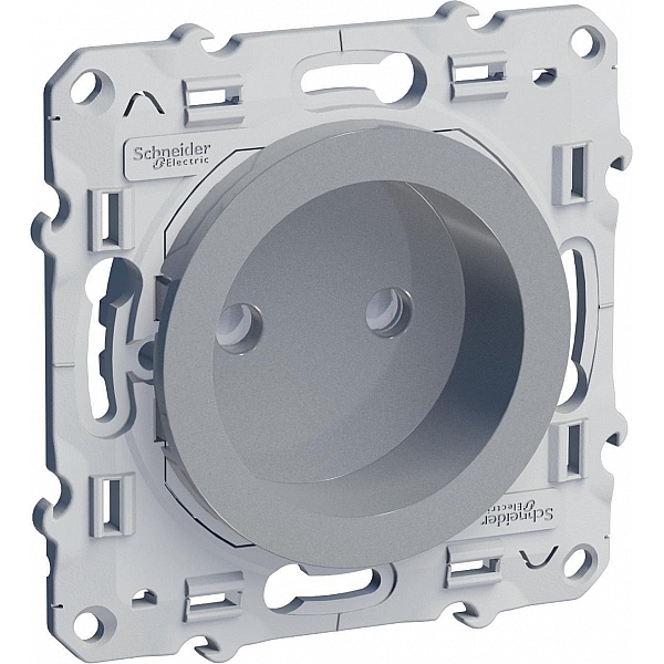 Розетка со шторками Schneider Electric Odace S53R033
