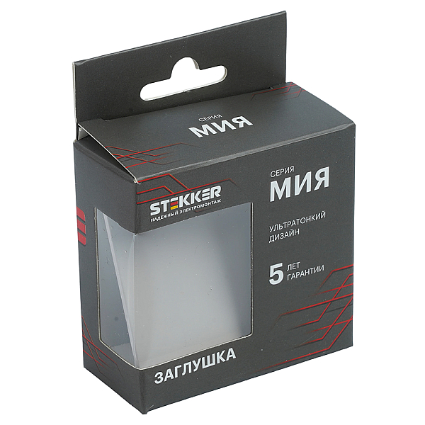 Заглушка (механизм) Stekker Мия RST00-3116-08 50471