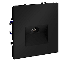 Розетка компьютерная Voltum S70 VLS060108 (черный матовый)