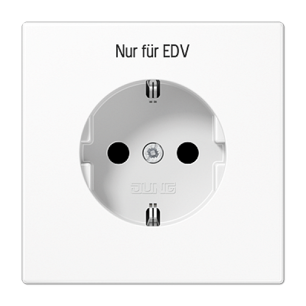 Розетка Schuko Jung LS1520EDVWW