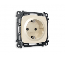 Комплект механизма розетки с/з со шторками Ambrella Volt Omega MO307010