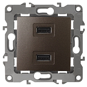 Розетка USB Эра 12-4110-13 Б0027498