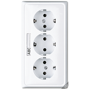 Розетка с заземлением Jung CD523NA
