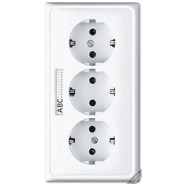 Розетка с заземлением Jung CD523NA