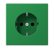 Розетка 2K+З Jung LS1520BFGN