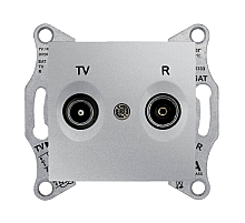 Розетка TV/R проходная Schneider Electric Sedna 8dB SDN3301360