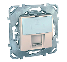 Розетка компьютерная RJ45 Schneider Electric Unica MGU5.425.25ZD