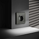 Розетка встраиваемая Voltum S70 с заземлением и защитными шторками, 16А, с USB, A+A, (титан) VLS040406