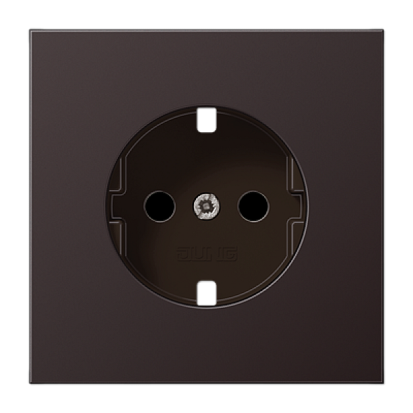 Розетка штепсельная Schuko Jung AL1520KIPLD