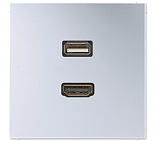 Розетка HDMI/USB Jung MAAL1163