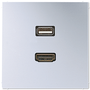 Розетка HDMI/USB Jung MAAL1163