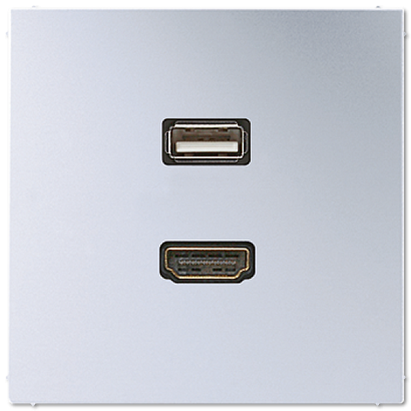Розетка HDMI/USB Jung MAAL1163