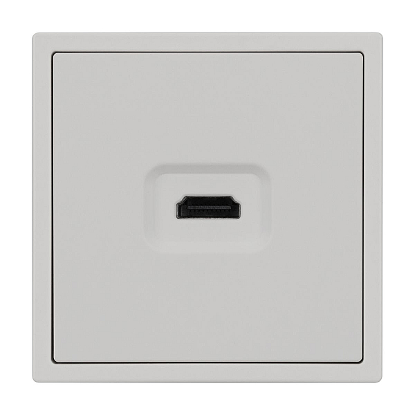 Розетка HDMI софт-тач никель Arlight SCT-MHD1-SFPL-IS 061845(1)