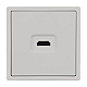 Розетка HDMI софт-тач никель Arlight SCT-MHD1-SFPL-IS 061845(1)