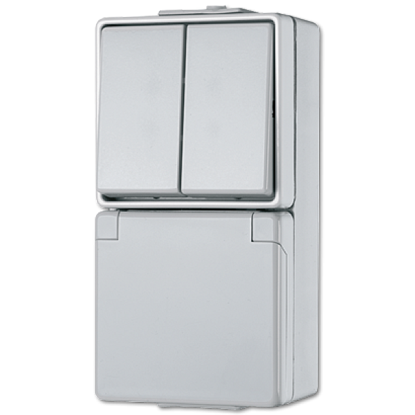 Розетка штепсельная Schuko Jung 675W