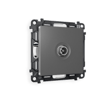 Комплект механизма TV розетки оконечной 50-870 MHz 1dB Ambrella Volt Alfa MA663010