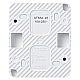 Розетка 2К+З Systeme Electric AtlasDesign 16A 250V со шторками белая ATN540145